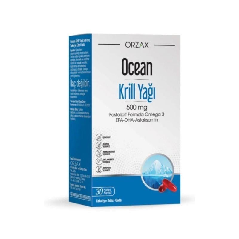 Ocean Plus Krill Oil 700mg 30 Softjel Kapsül