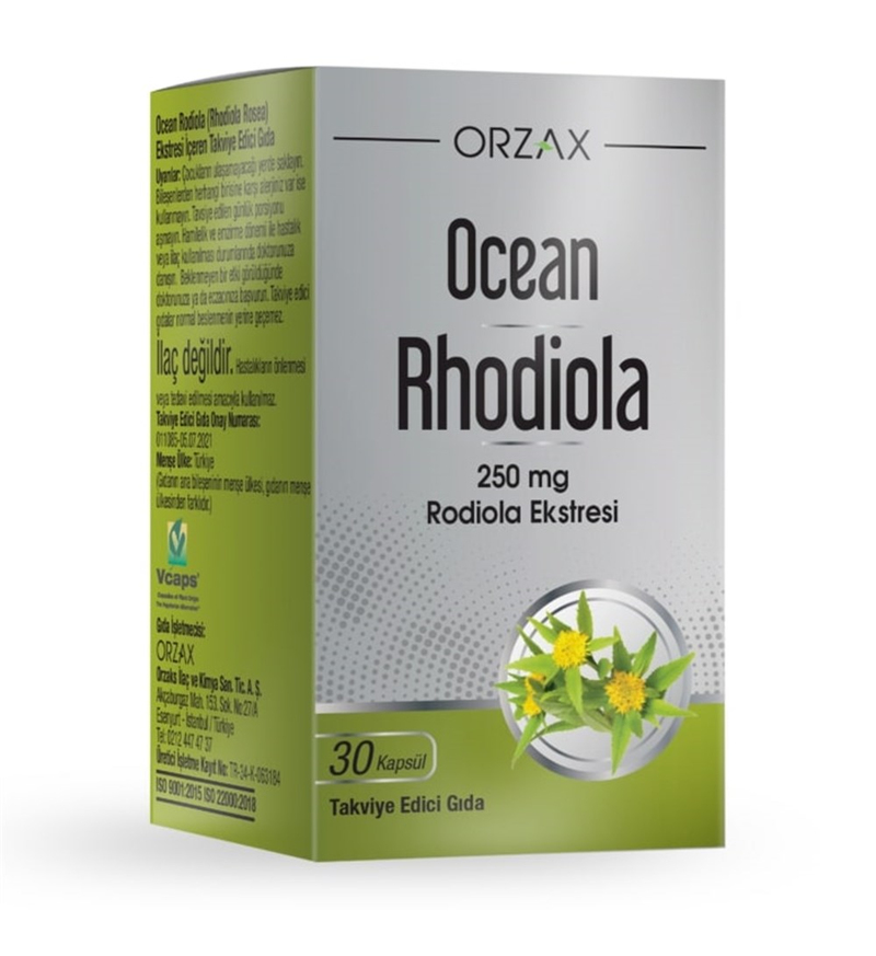 Ocean Rhodiola 250 Mg 30 Kapsül