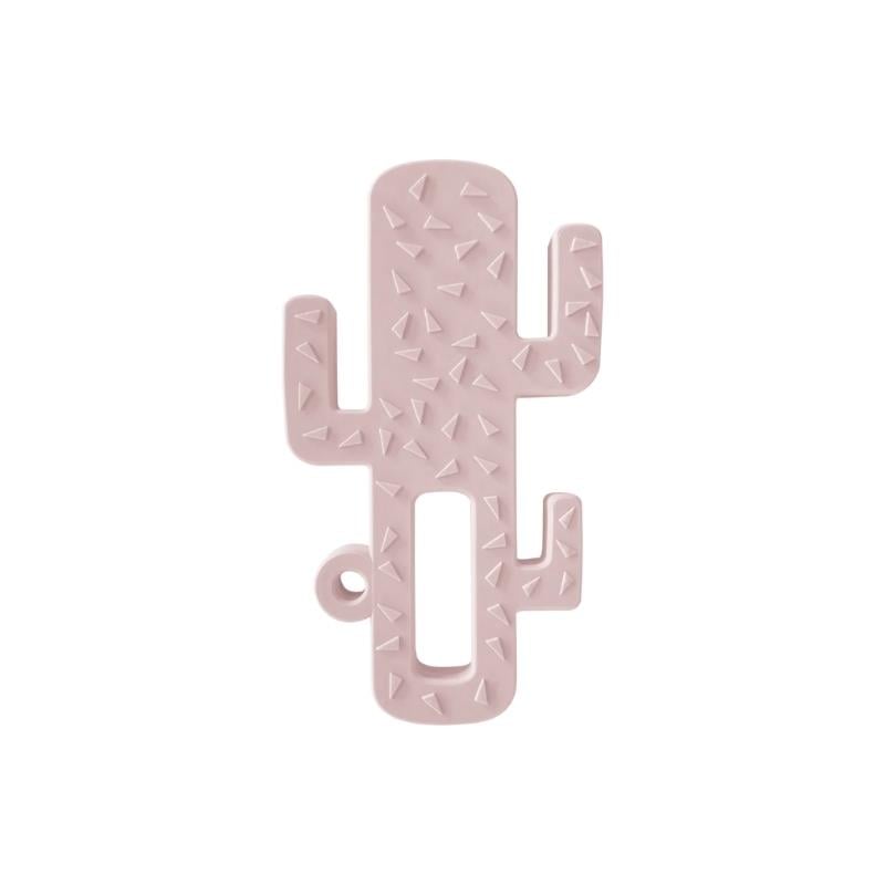 OİOİ Kaktüs Silikon Diş Kaşıyıcı 3 Ay+ Pembe