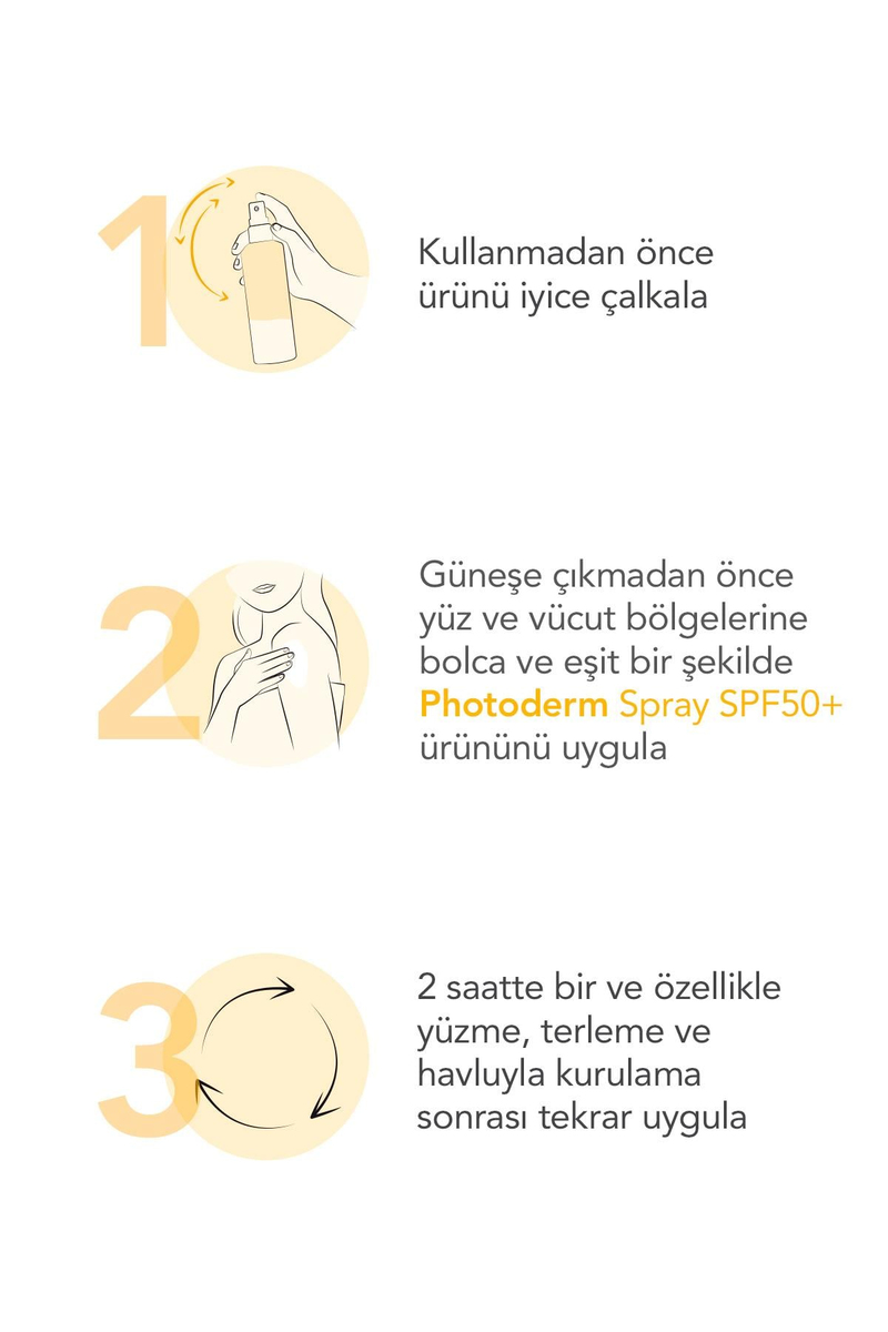 Photoderm Sprey SPF50+ Güneş Kremi 300 ml