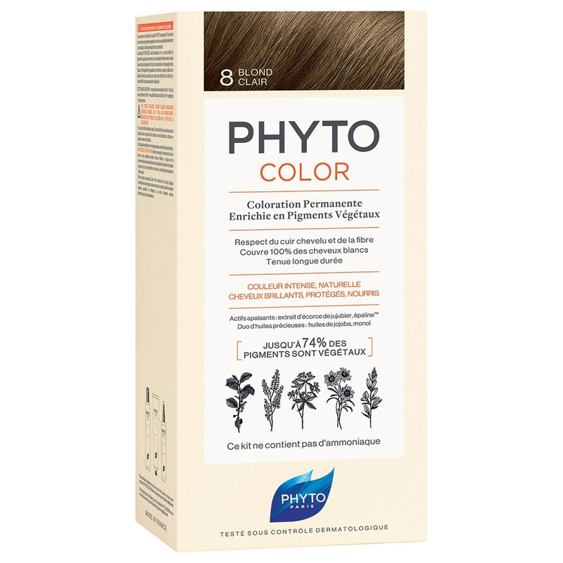 Phyto Phytocolor-8 Açık Sarı-Bitkisel Saç Boyası