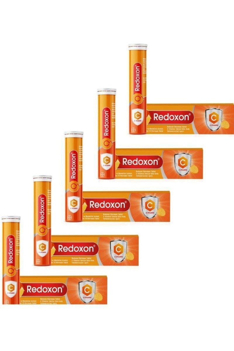 Redoxon Vitamin C 1000 Mg Efervesan 15 Tablet x5