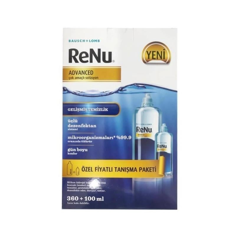 Renu Advanced Lens Solüsyonu 360 ml + 100 ml
