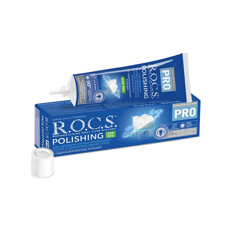 Rocs Pro Diş Parlatma Macunu 35 gr