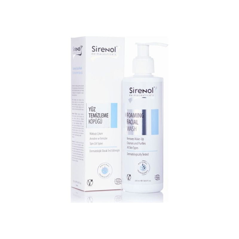 Sirenol Natural Cadı Fındığı Yüz Temizleme Köpüğü 250 ml