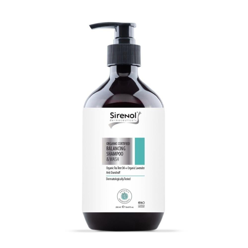 Sirenol Organik Dengeleyici Saç ve Vücut Şampuanı 250 ml