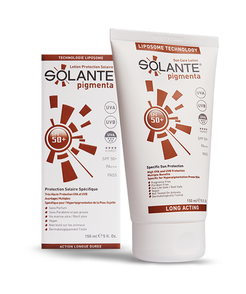 Solante Pigmenta SPF50+ Koyu Lekelere Karşı Güneş Koruma Losyonu 150 ml
