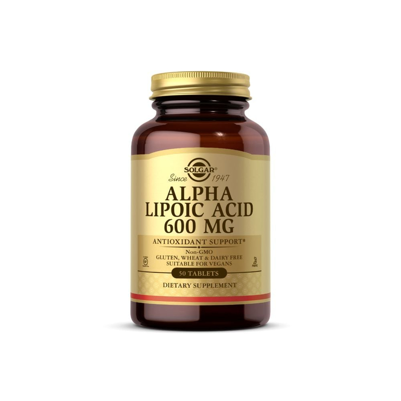 Solgar Alpha Lipoic Acid 600 Mg 50 Tablet