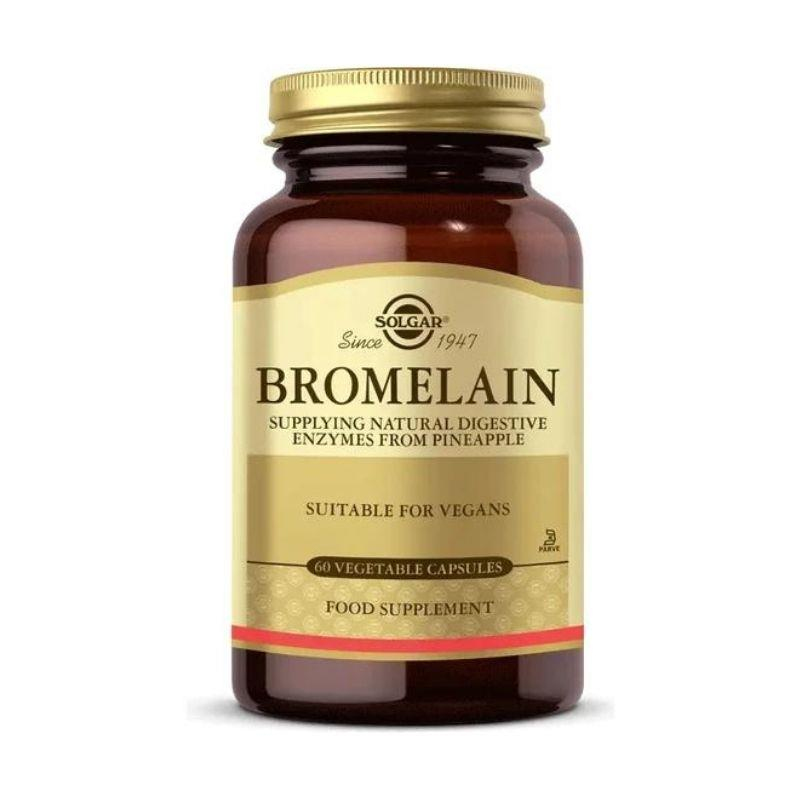 Solgar Bromelain Takviye Edici Gıda 150 mg 60 Kapsül