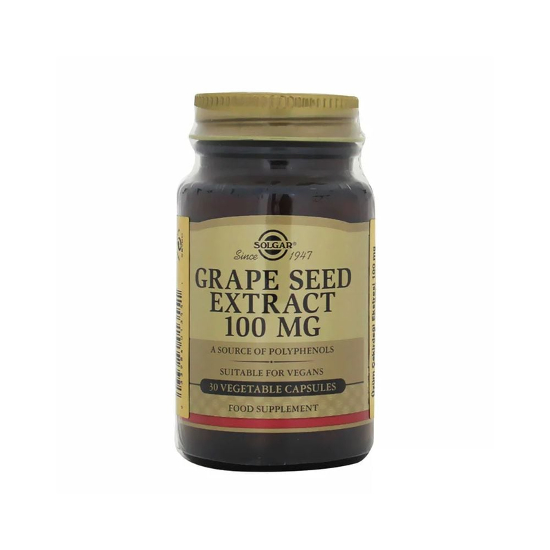 Solgar Grape Seed Extract 100 Mg 30 Kapsül