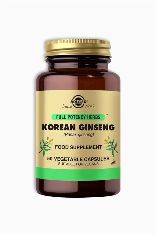 Solgar Korean Ginseng 50 Kapsül