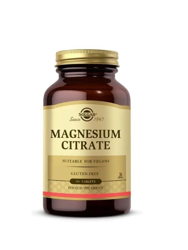 Solgar Magnesium Citrate 60 Tablet