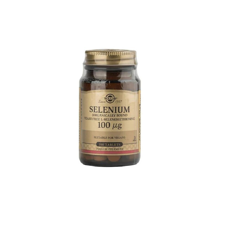 Solgar Selenium 100 Mcg 100 Tablet