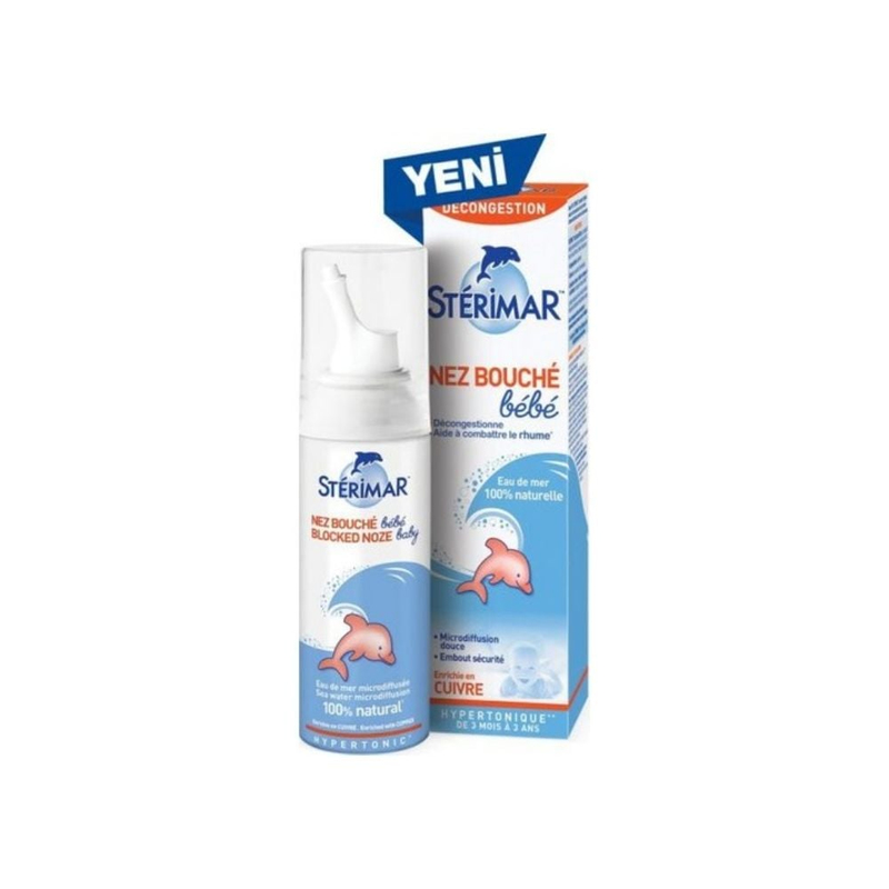 Sterimar Hypertonic Baby Tıkalı Burun 100 ml