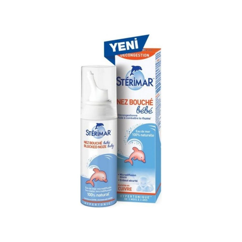 Sterimar Hypertonic Baby Tıkalı Burun 50 ml