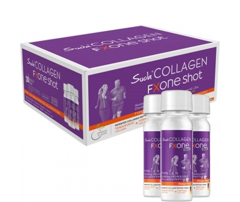 Suda Collagen Fxone Shot Portakal 30 x 60 ml