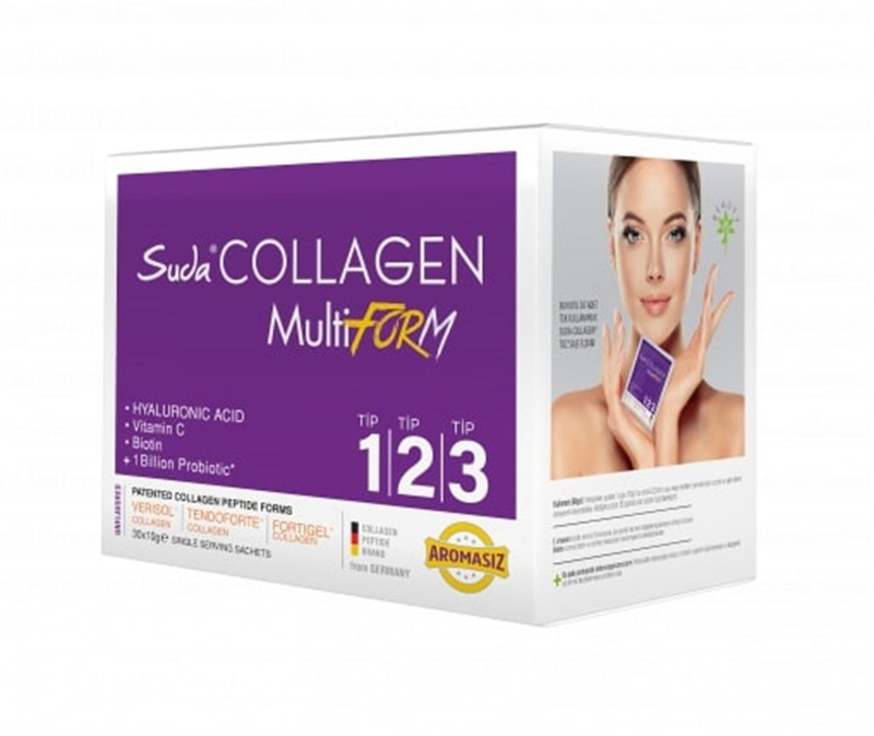 Suda Collagen MultiForm Aromasız 30 x 10 gr