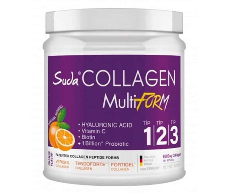 Suda Collagen Multiform Portakal Aromalı 360 gr