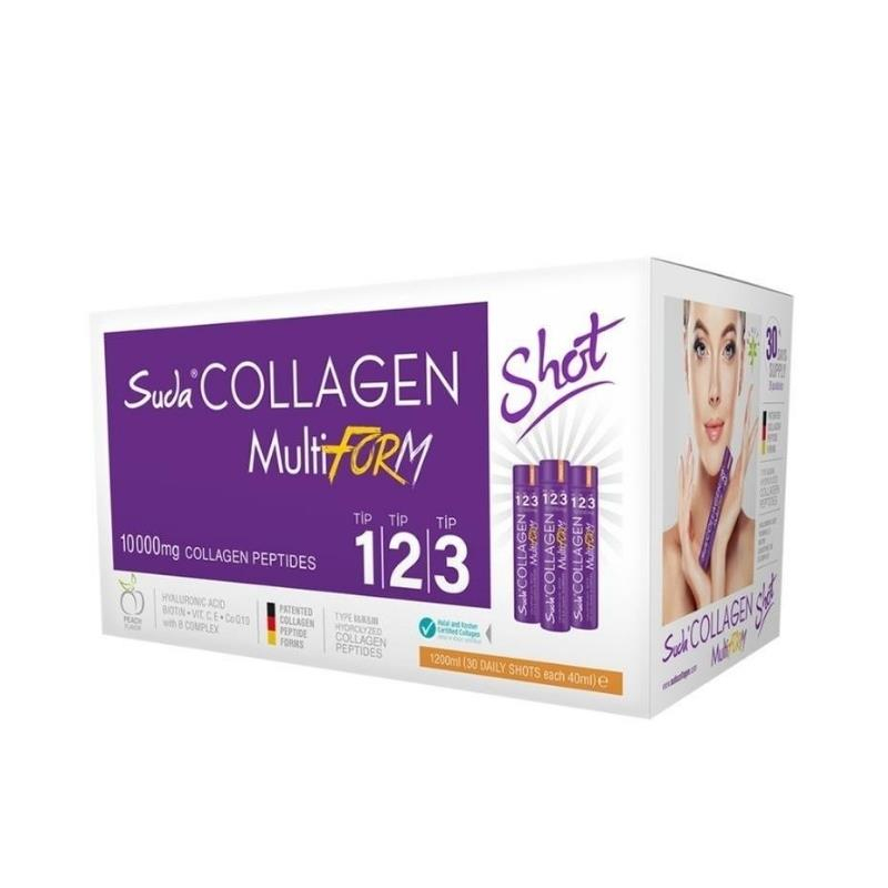 Suda Collagen MultiForm Şeftali 40 ml x 30 Shot