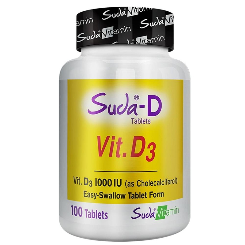 Suda Vitamin D3 100 Tablet