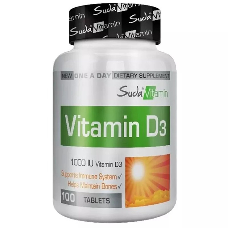 Suda Vitamin D3 100 Tablet