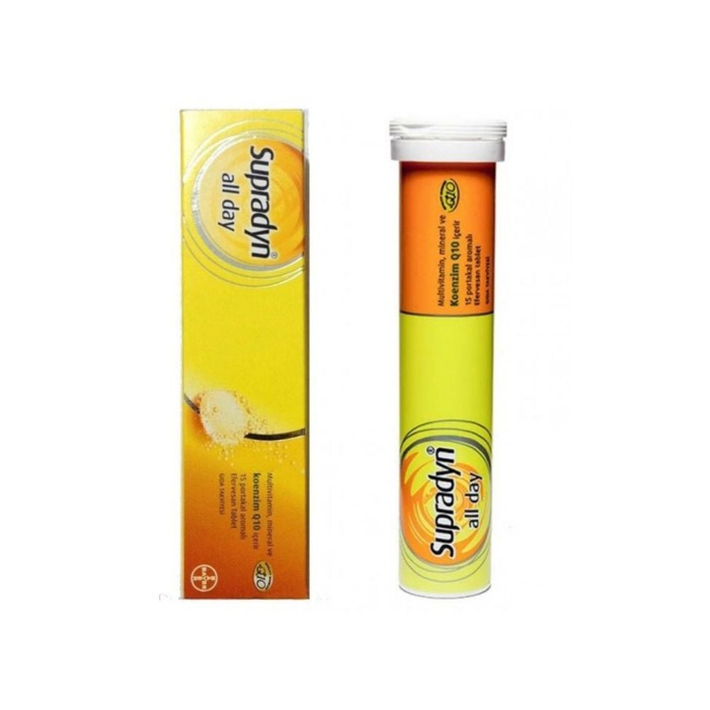 Supradyn All Day Multivitamin Mineral Ve Koenzim Q10 15 Tablet