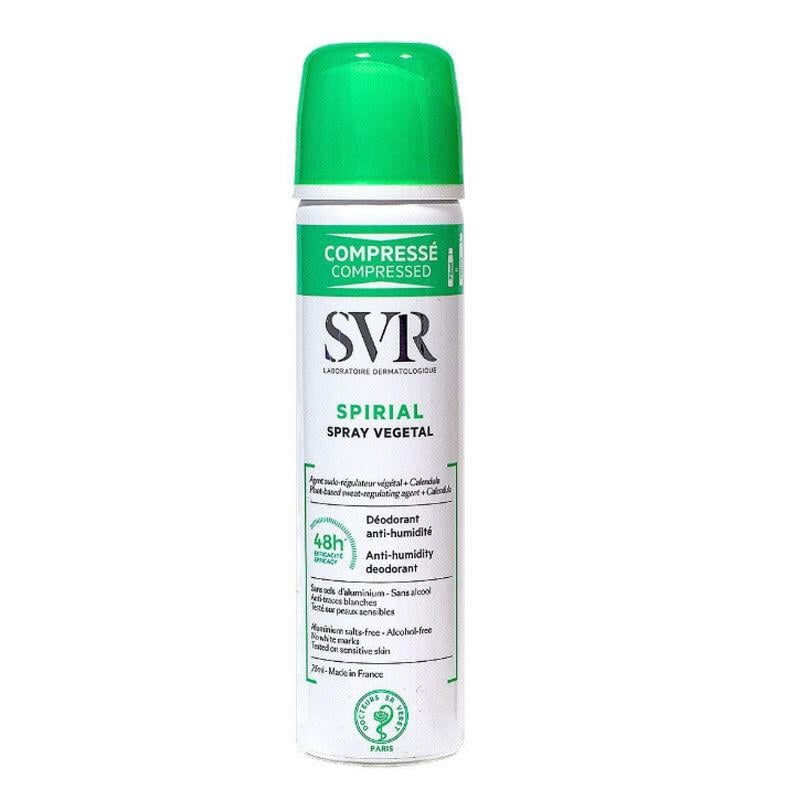 SVR Spirial Spray Vegetal Deodorant 48h 75 ml