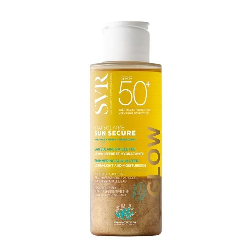 SVR Sun Secure Spf 50 Eau Solaire Glow 100 ml