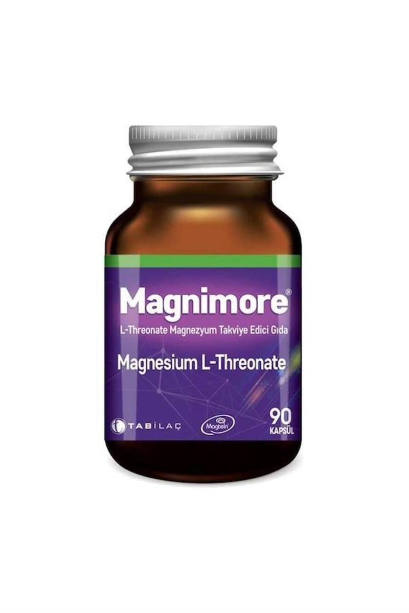 Tab İlaç Magnimore Magnesium L-Threonate 90 Kapsül