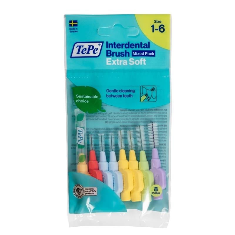 Tepe Extra Soft Arayüz Fırçası - Karışık Set
