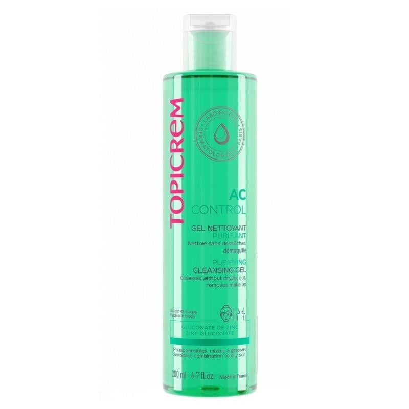 Topicrem Ac Purifiyng Cleansing Gel Yüz Temizleme Jeli 200 ml