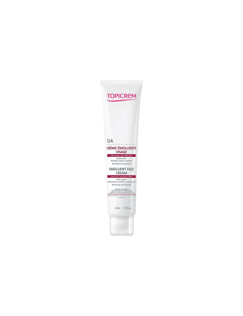 Topicrem Da Emollient Face Cream 40 ml