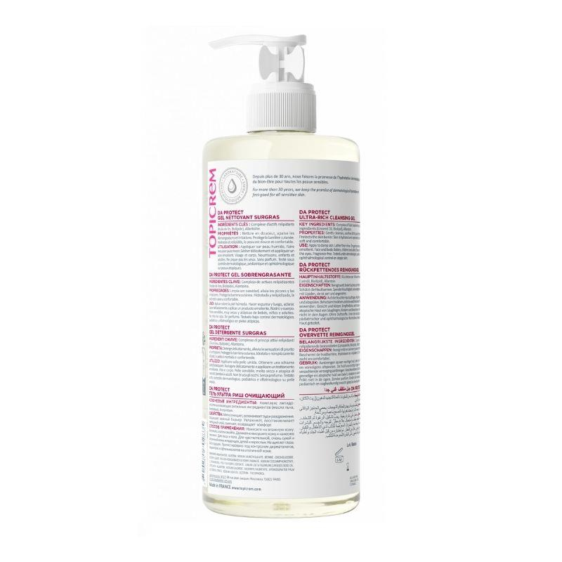 Topicrem DA Ultra Rich Cleansing Gel 500 ml