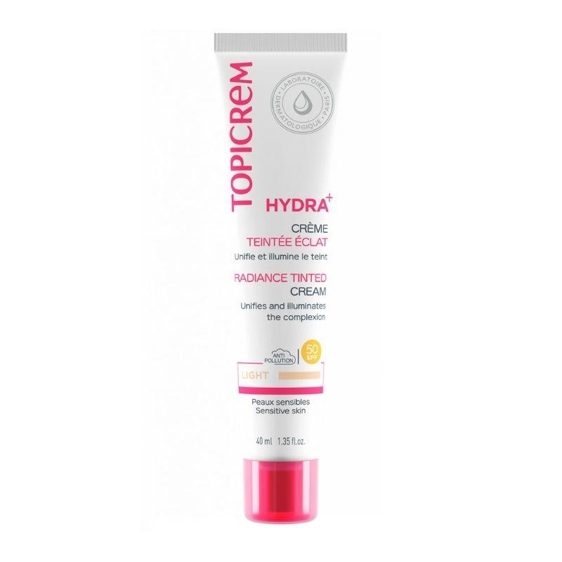 Topicrem Hydra+ Creme Teintee Eclat Light 40 ml