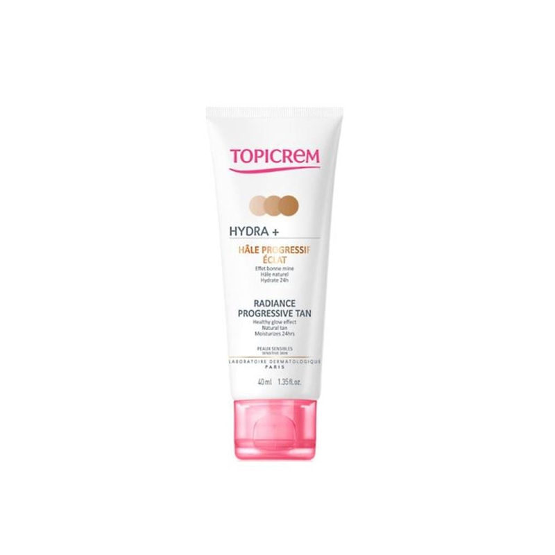 Topicrem Hydra+ Radiance Progressive Tan 40 ml