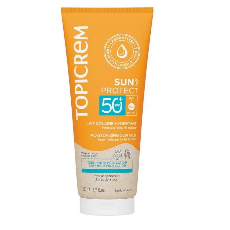 Topicrem Sun Protect Moisturizing Milk SPF50 200 ml