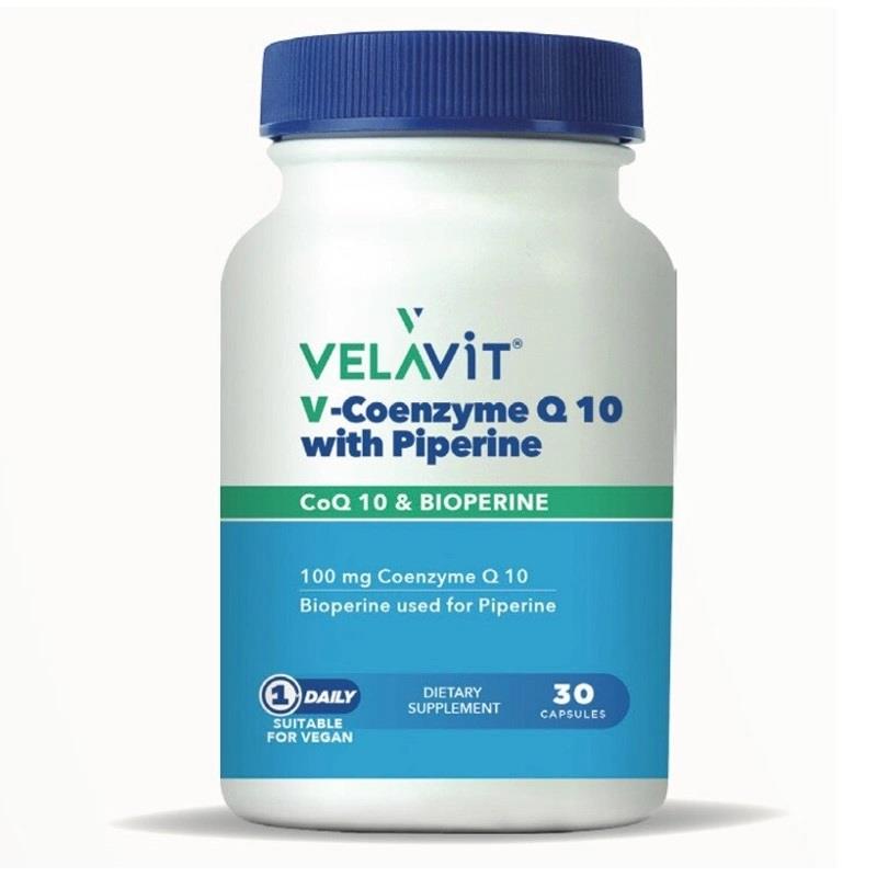 Velavit V-Coenzyme Q10 With Piperine
