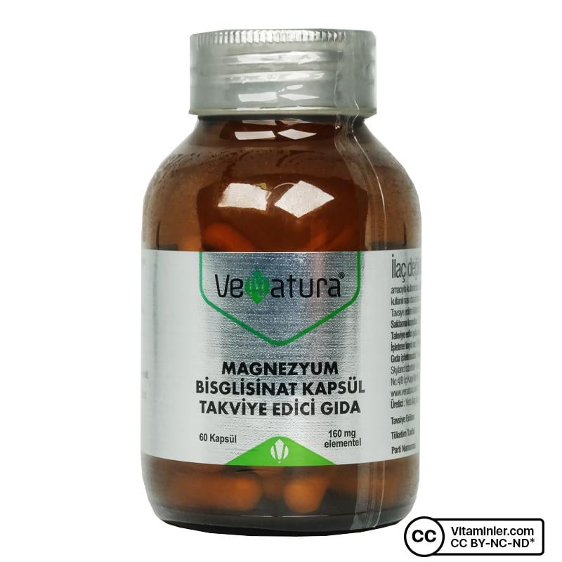 Venatura Magnezyum Bisglisinat 160 MG 60 Kapsül