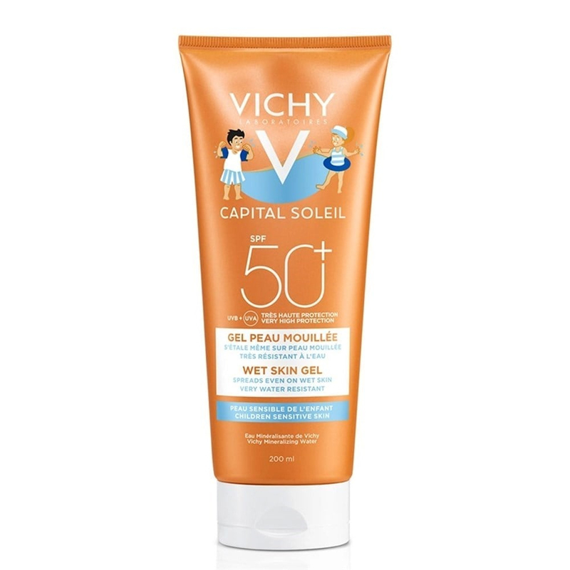 Vichy Capital Soleil Çocuklar Için Yüz ve Vücut Sütü SP50+ 200 Ml