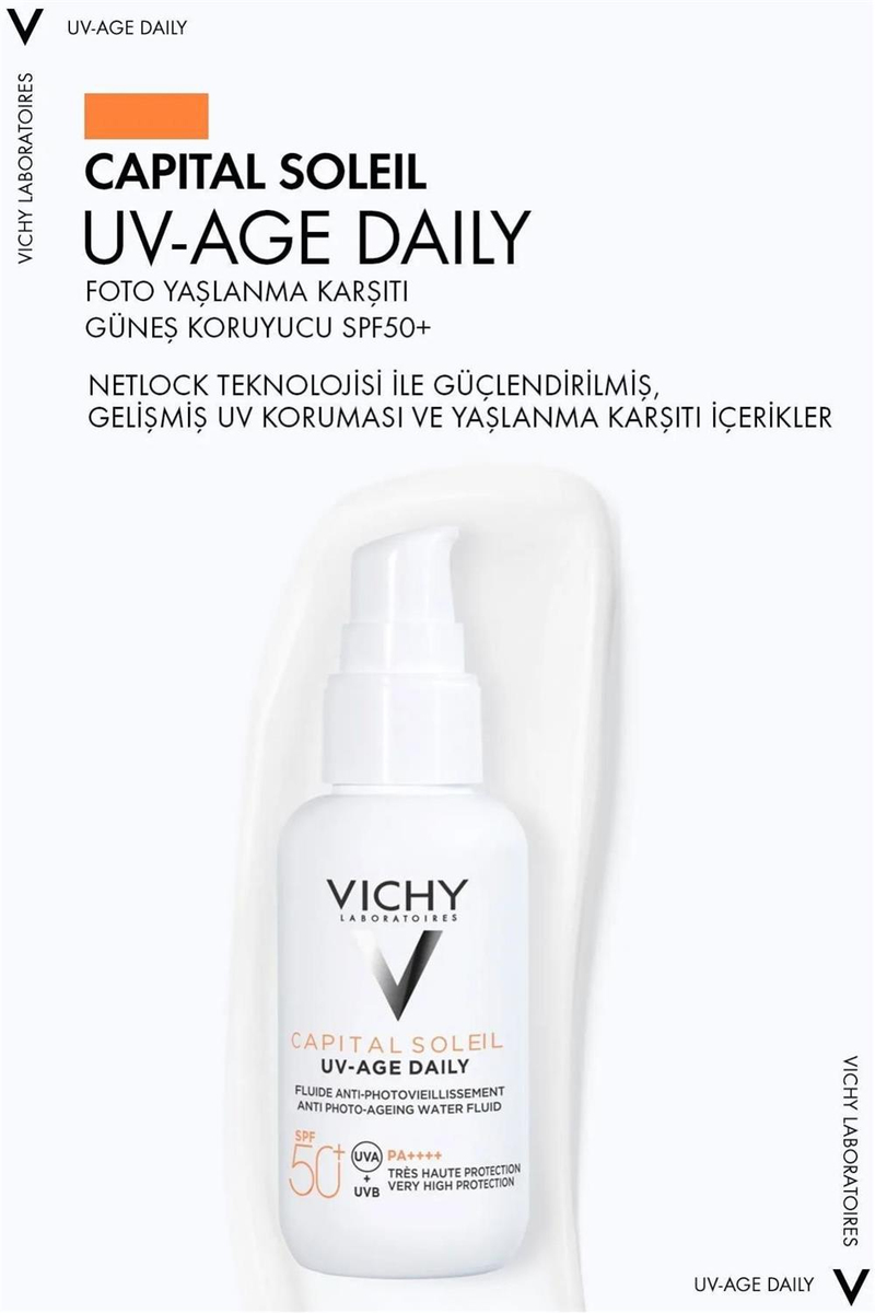 Vichy Capital Soleil UV Yaşlanma Karşıtı Güneş Kremi SPF 50 40 ml