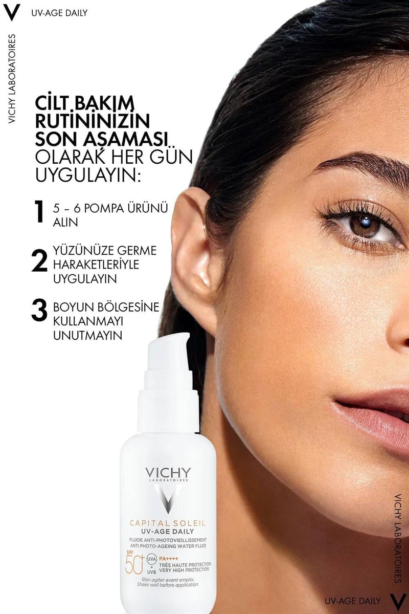 Vichy Capital Soleil UV Yaşlanma Karşıtı Güneş Kremi SPF 50 40 ml