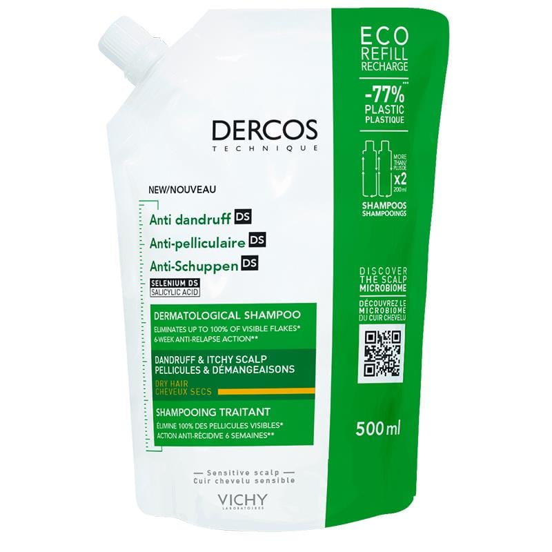 Vichy Dercos Anti Dandruff Kuru Saçlar 500 ml