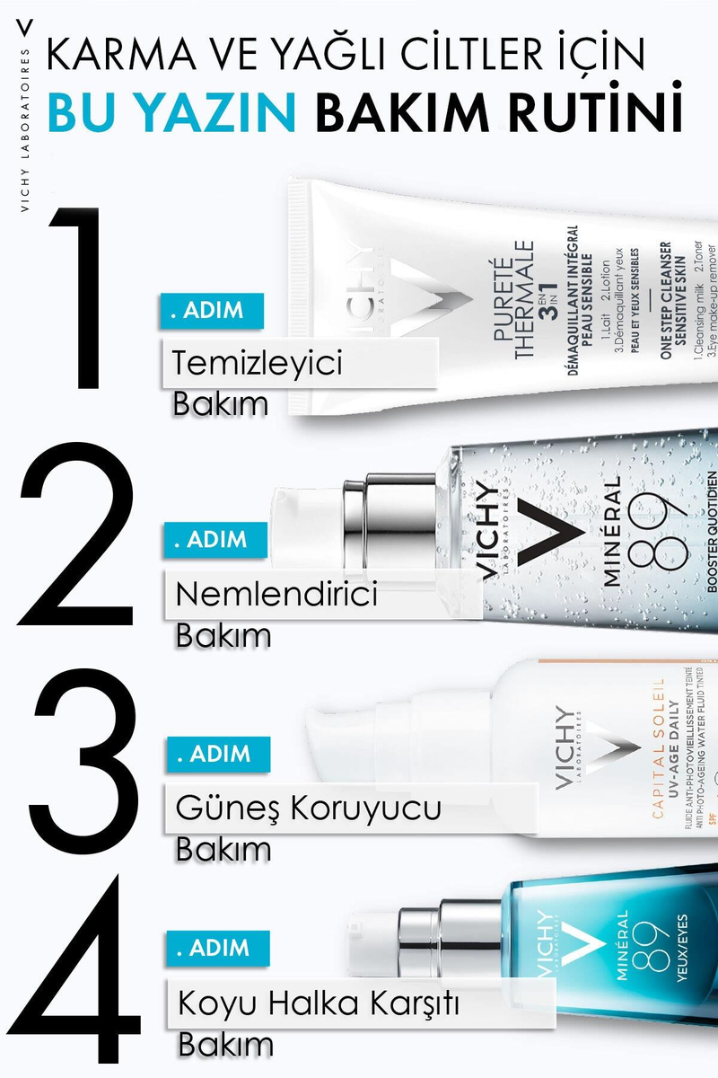 Vichy Mineral 89 Hyalüronik Asit Serum 2 x 50 ml