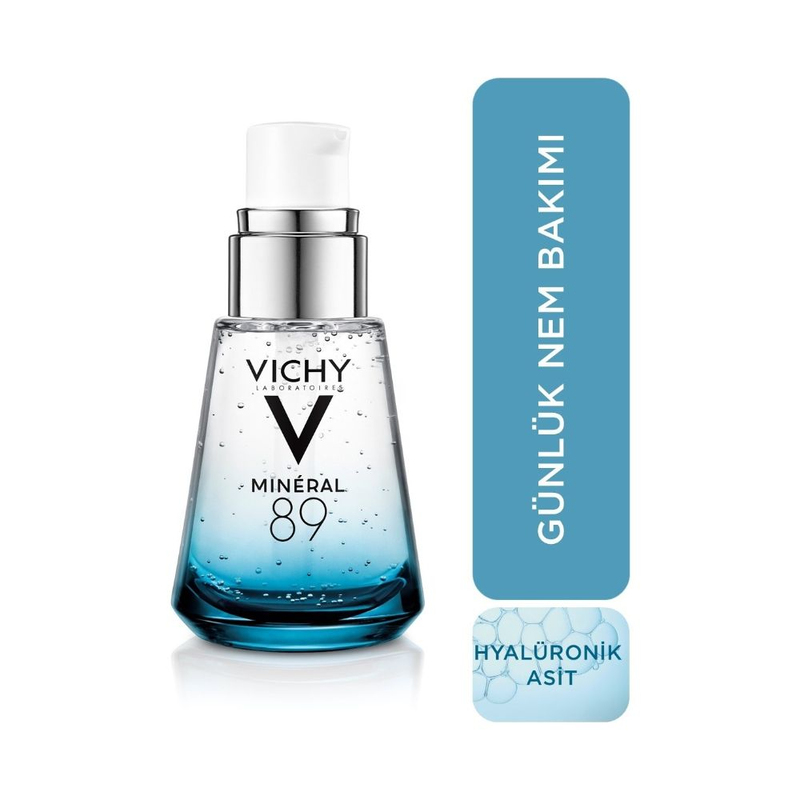 Vichy Mineral 89 Nemlendirici Hyalüronik Asit ve Termal Su Günlük Nem Bakımı 30 ml