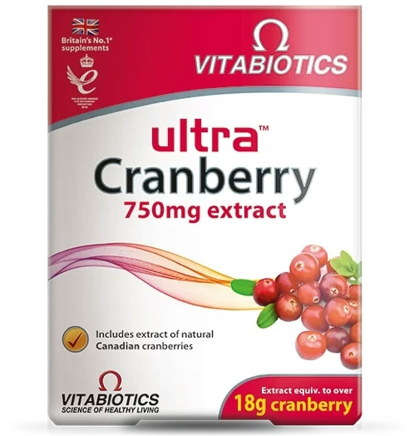 Vitabiotics Ultra Cranberry 30 Kapsül