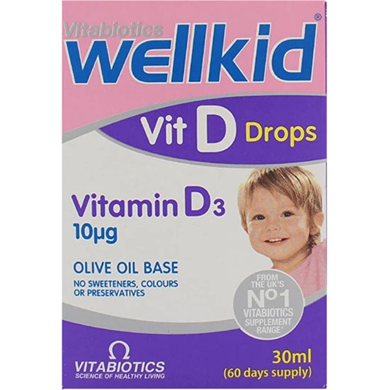 Vitabiotics Wellkid Vit D3 Drops 30 ml
