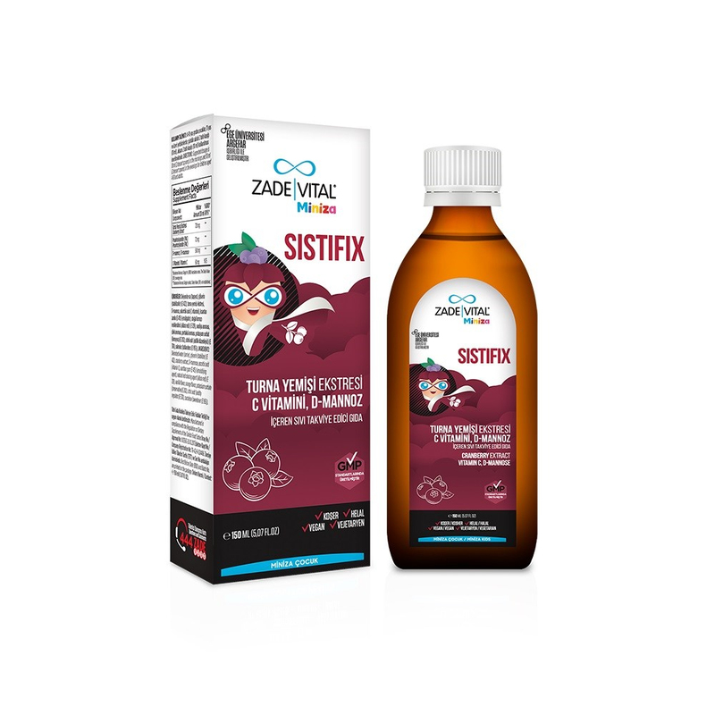 Zade Vital Miniza Sistifix Sıvı 150 ml