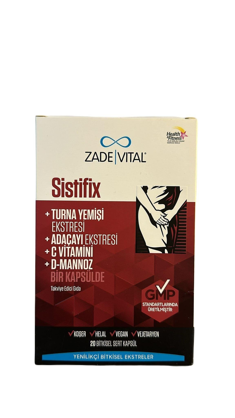 Zade Vital Sistifix Takviye Edici Gıda 20 Kapsül