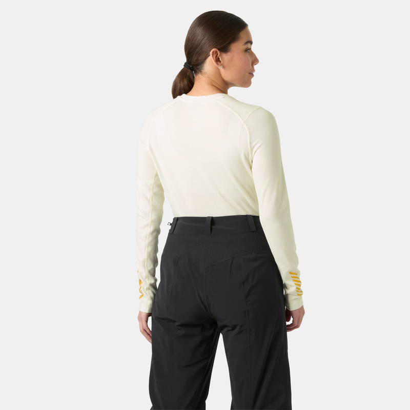 HELLY HANSEN W LIFA MERINO MIDW GRA CREW TERMAL İÇLİK