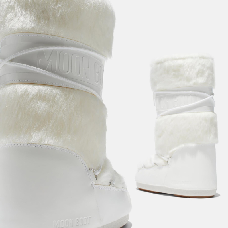 MOON BOOT 80D1408900-A002 ICON FAUX FUR KADIN KAR ÇİZMESİ